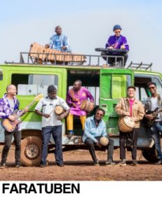 Bandet Faratuben giver energisk afrobeat-koncert på Krogerup.